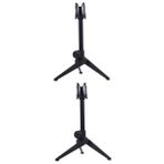 FAVOMOTO 2 Adet Tripod Mikrofon Standı Stüdyo Mikrofon Standı Masaüstü Mikrofon Standı Mikrofon Kolu Mikrofon Masası Standı Mikrofon Standı Için Tablet Tutucu Destek Kostüm Oyunu