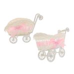 FAVOMOTO 2 Parti Dokuma Sepetler Baby Shower Hediye Sepeti Hediyeler Için Dokuma Sepetler Kişiselleştirilmiş Sepet Aperatif Pasta Tutucu Hasır Saklama Sepeti Pp Bebek Şeker Kutusu Ev