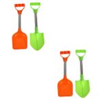 FAVOMOTO 2 Takım kartopu klibi bebekler için kış oyuncakları açık oyun kar oyuncakları iş plastik kaşık çocuklar plaj oyuncakları kar küreği oyuncak kum kazma oyuncak seti kum topu kalıp