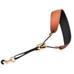 FAVOMOTO 3 Parça Saksafon Askısı Hava Saksafon Omuz Kemeri Alto Saksafon Kayışı Saksafon Kayışı Değiştirme Fajas Cuerpo De Guitarra Ayarlanabilir Kordon Çocuk Boyun Bandı Asılı Boyun Metal