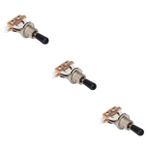 FAVOMOTO 3 Parça Şalter Geçiş Elektrik Gitar Anahtarı Pikap Seçici Açma Ve Kapama Anahtarı Alma Anahtarı Gitar Killswitch Geçiş 3 Yollu Alma Anahtarı Geçiş Anahtarı Toplamak Öldürmek