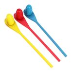 FAVOMOTO 3 Takım tahta kaşık atmak ahşap yumurta denge oyuncak ahşap yumurta oyuncak Çocuk oyuncakları yumurta kaşığı oyunu yumurta ve kaşık oyunları dış mekan topu fırlat denge çubuğu
