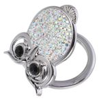 FAVOMOTO Anahtarı Kapağı Araba Motor Anahtarı Dekorasyon Kapağı Sedan Ateşleme Start Stop Butonu Halka Aksesuarları Kristal Rhinestones Değiştirmek Modifikasyon Malzemeleri