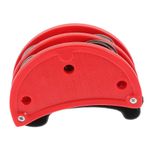 FAVOMOTO Ayak Tefi Pedal Zili Benzersiz Aletler Tef Ayak Jingle Bell Davul Enstrüman Aksesuarları Ayak Sallama Zili Ayak Çanı Vurmalı Çalgı Ayak Jingle Zili Djembe Çocuk Metal Çift Sıra