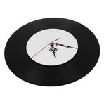 FAVOMOTO Duvar Saati Duvar Saati Oda Dekoru Vinil Kayıt Dekorasyon Kayıt Süslemeleri Müzik Sınıfı Dekorasyonu Vinil Plak Süslemeleri Müzik Odası Dekoru Benzersiz Saat Boş Saat Mdf