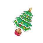 FAVOMOTO eğitici bulmaca 3d bulmaca ahşap yapboz oyuncak 3d noel ağacı masa üstü tatil ağacı merkezinde Hediyeler Bulmacalar çocuklar için kendin yap oyuncak oğlan heykel 3 boyutlu Bambu
