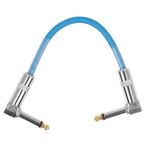 FAVOMOTO Elektro Gitar Kablosu Gitar Kabloları Pedal Yama Kabloları Bas Amfisi Gitar Pedalı Yama Kabloları 6.35 Yama Kablosu Gitar Yama Kabloları 6.35mm Pedal Kablosu 15c Pvc Düz Gitar Teli