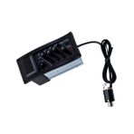 FAVOMOTO Gitar Ekolayzır Bas Elektrik Gitar Aksesuarları Elektrik Gitar Için Amplifikatör Pick-Up Sistemi Ukulele Piezo Pikap Elektrik Gitar Için Enstrüman Pikap 4-Band Eq