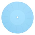 FAVOMOTO Vinil Kayıt Matı Pikap Matı Pikap Tabağı Mat Kauçuk 12 Inç Crosley Pikap Iğneleri Vinil Tabak Kauçuk Pikap Slipmat Vinil Kaydı Izolasyon Dj Pedi Fonograf Anti-statik Silika Jeli