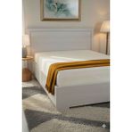 Favora %100 Pamuk Ranforce Premium King Size Lastikli Çarşaf - Krem - 180 x 200