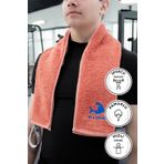 Favora 105x30 cm Kiremit GYM Fitness Plates Boks Tenis Sporcu Antrenman Havlusu