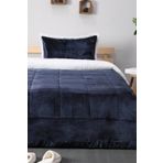 Favora 180 x 230 cm Lacivert Comforter Tek Kişilik Battaniye Seti