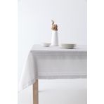 FAVORA Açelya Leke Tutmaz Masa Örtüsü 160x220 - Gri F1703