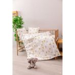 FAVORA Baby %100 Pamuk Dream Sweet Bebek Nevresim Takımı - Sarı