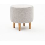 Favora Fındık Puf - Bej - 40 x 42
