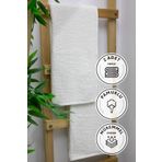 Favora Line Luxury 50x90 Krem Pamuklu 2'li El Yüz Havlusu