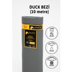 Favora Premier 10 mt Antrasit Metrelik Duck Keten Su İtici Bez Kumaş