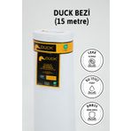 Favora Premier 15 mt Beyaz Metrelik Duck Keten Su İtici Bez Kumaş