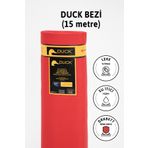 Favora Premier 15 mt Kırmızı Metrelik Duck Keten Su İtici Bez Kumaş