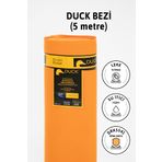 Favora Premier 5 mt Turuncu Metrelik Duck Keten Su İtici Bez Kumaş