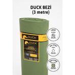 FAVORA Premier Metrelik Duck Keten Kumaş Su Itici Bez 3 Metre Dry3366 - Haki, F2384