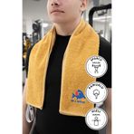 FAVORA Spor Antrenman Havlusu 105X30 - Hardal, F2471