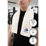 FAVORA Spor Antrenman Havlusu 105X30 - Krem, F2471