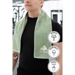 FAVORA Spor Antrenman Havlusu 105X30 - Yeşil, F2471