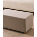 Favora Urla Puf - Bej - 80 x 40