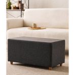 Favora Urla Puf - Füme - 80 x 40