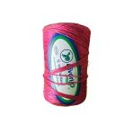 Favori İp 5000 Denye -0.8 Mm- Ambalaj Ve Paket İpi Naylon Burgulu Örgü Çamaşır İpi - Pembe - 1 Adet
