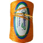 Favori İp 5000 Denye -0.8 Mm- Ambalaj Ve Paket İpi Naylon Burgulu Örgü Çamaşır İpi -Turuncu -1 Adet