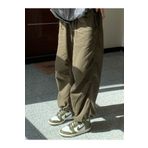 Favorim50ton Haki Tactical Baggy Bol Kalıp Lastikli Pantolon