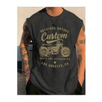 FAVORİST MOTORS CUSTOM Sıfır Kol Tişört T-shirt