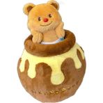 Favorite12 Hayvan Bal Kavanozu Doğum Günü Hediyesi Tereyağı Ayı Bebek Bebek (Yurt Dışından) - Renkli