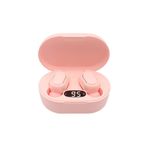 Favors E7s Dots Bluetooth Kulaklık Extra Bass Hd Ses Çift Mikrofon Universal Kablosuz Kulaklık Pembe