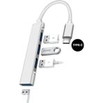 Favors Type-c To Usb Hub 4 Port Çoklayıcı Macbook Ile Uyumlu Çoğaltıcı Type C To Usb Converter Hub