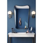 Fawdecor Butterfly Modern Lavabo Üstü Duvar Aynası, Şık Tasarım Salon & Antre Dekoratif Ayna
