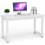 Faween 80214 60x120 Çalışma Masası Bilgisayar Masası Ofis Ders Yemek Masası Çam Beyaz - 120x60