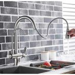 FAWER Faucet & Shower FLEKO KROM ARITMALI SPİRALLİ MUTFAK BATARYASI