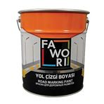 Fawori 20 kg Beyaz Soğuk Yol Çizgi Boyası