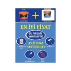 Fawori 20 Kg Plastik Boya+10 Kg Tavan İdeal+Hediye Kül Gri