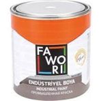 Fawori İdeal Parlak Endüstriyel Mat Siyah 0.75 kg Boya