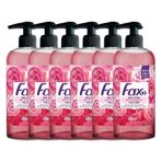 Fax 6x500 ml Gül Şakayık Sıvı Sabun