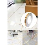 Fayans Arası Ve Duvarda Kullanılabilir 1 Cm 50 Metre Yapışkanlı Altın Sarısı 50 Metre Şerit Bant
