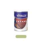 Fayans Boyası - Astar Ve Vernik Gerektirmeyen Boya - Sınırsız Renk 1 Kg Fıstık 1 lt