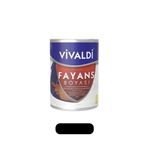 Fayans Boyası - Astar Ve Vernik Gerektirmeyen Boya - Sınırsız Renk 1 Kg Siyah 1 lt