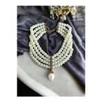 FAYRA ACCESSORIES İnci Mayorka Choker Kolye
