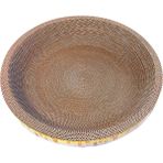 Fayshow Oluklu Çizik Ped Salonu Yatakları Evcil Hayvan Yastığı Yuva Kedileri Scrater Karton 50CMX9CM (Yurt Dışından) - ------