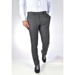 Fazlı Şahin 5132 Slim Ekose Kumaş Pantolon/gri/52